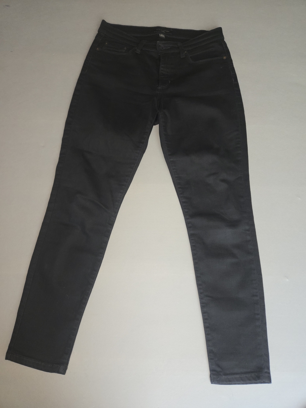 Banana Republic Womens Skinny Jeans Black Denim Size 29/8